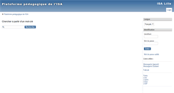 Desktop Screenshot of intranet.isa-lille.fr